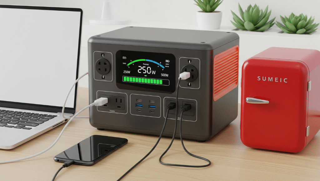 Can a Portable Power Station Supply Power to All Ports Simultaneously?