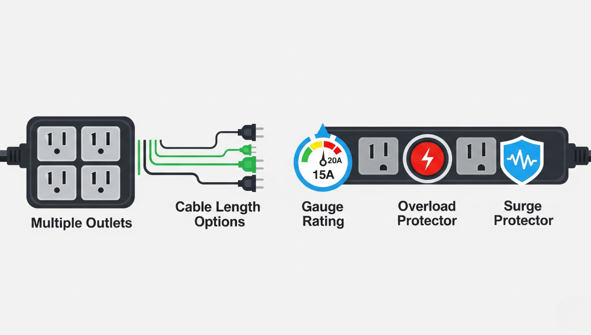 5 Things to Look For When Buying a Power Strip for Home Use 5 Things to Look For When Buying a Power Strip for Home Use