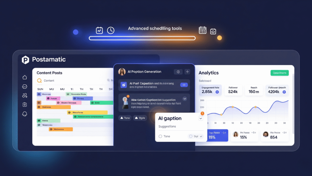 Postamatic: Automate, Schedule, and Elevate Your Social Media Game