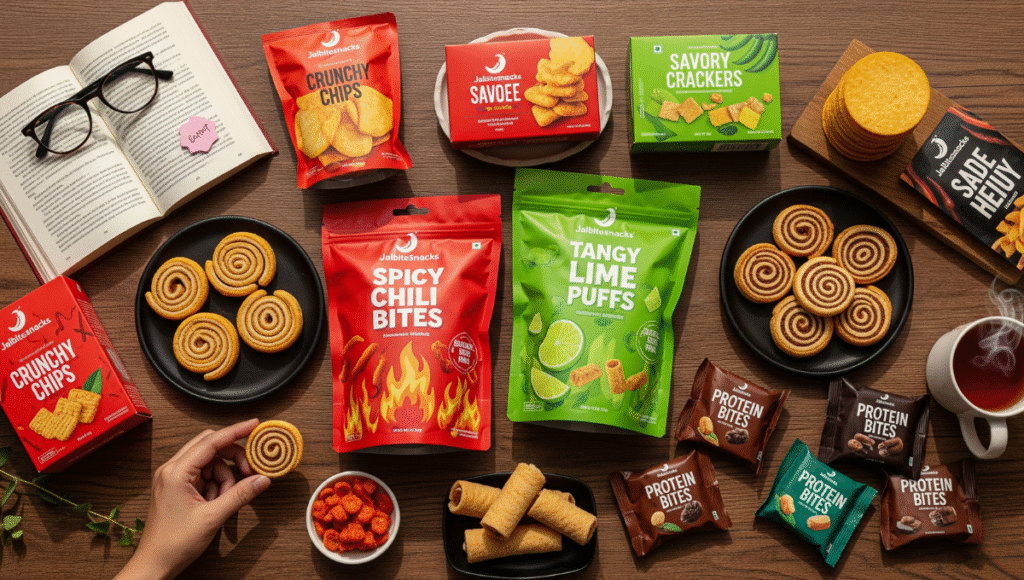 JalbiteSnacks Lunch Time: Bite Into Bold Flavor, Anytime!