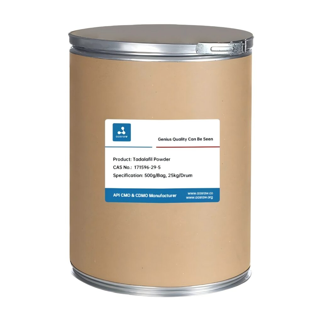 Tadalafil Powder Manufacturing by AASraw GMP Certified Quality