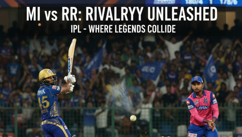 Mumbai Indians vs Rajasthan Royals: A Clash of Titans in the Indian Premier League