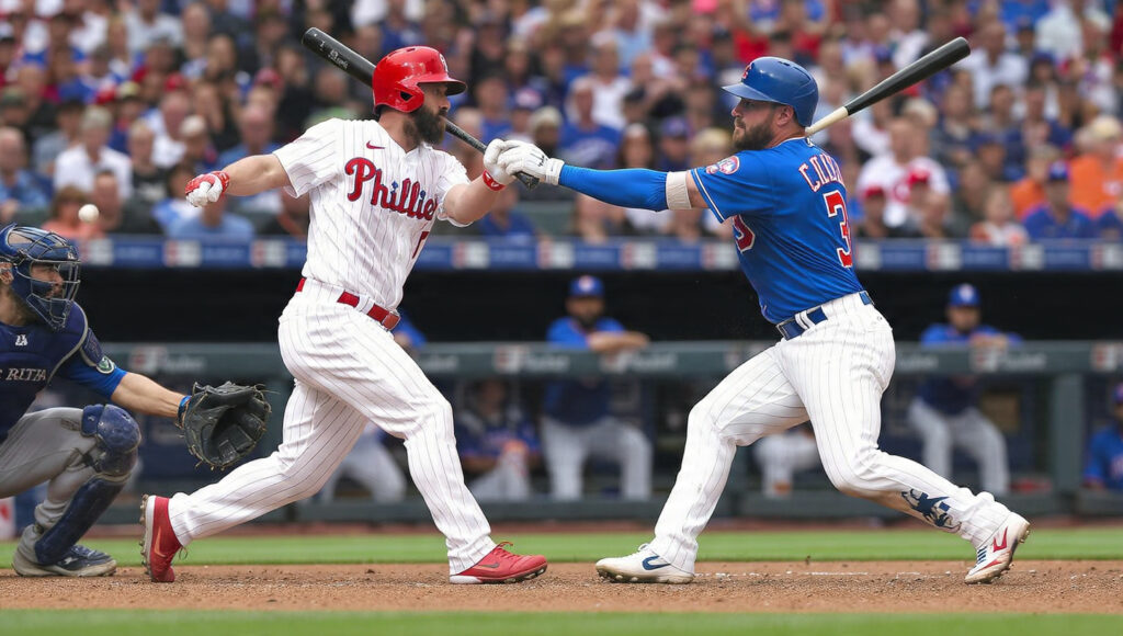 Complete Player Stats from Phillies vs Chicago Cubs Match