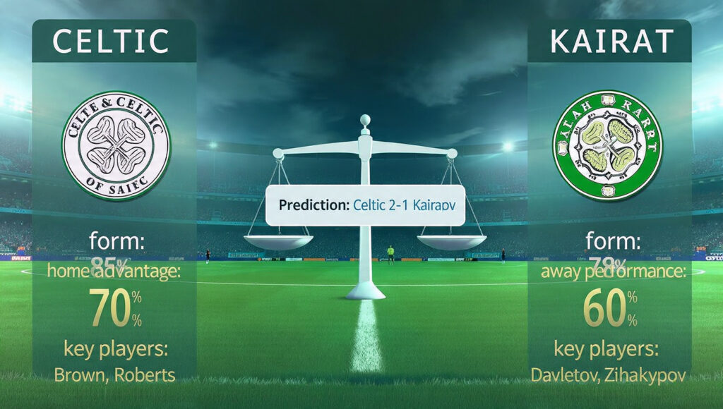 Celtic vs Kairat Prediction: Analyzing Key Factors and Possible Outcomes