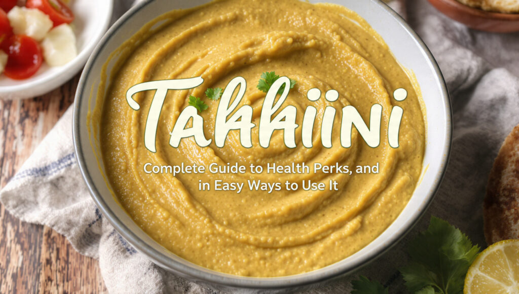 Tahhiini: Complete Guide to Health Perks and Easy Ways to Use It